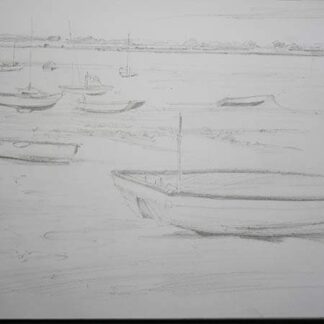 Mudeford Boats Pencil